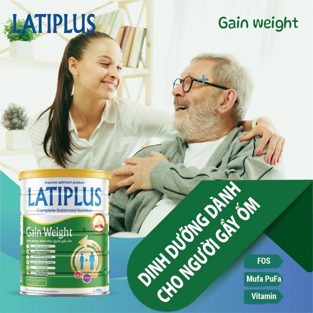 Latiplus Gain Weight - Dinh dưỡng dành cho người gầy